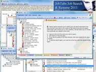 JobTabs Job Search and Resume Manager screenshot